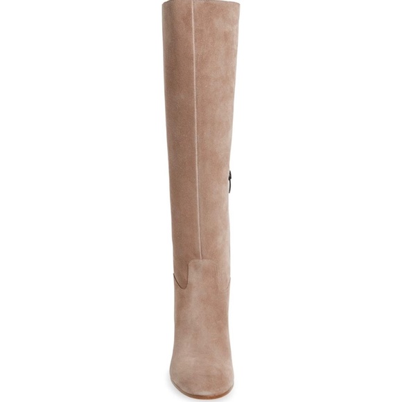 Via Spiga ‘Beckett’ Tall Boot Size 10M Antelope Suede - Picture 3 of 6